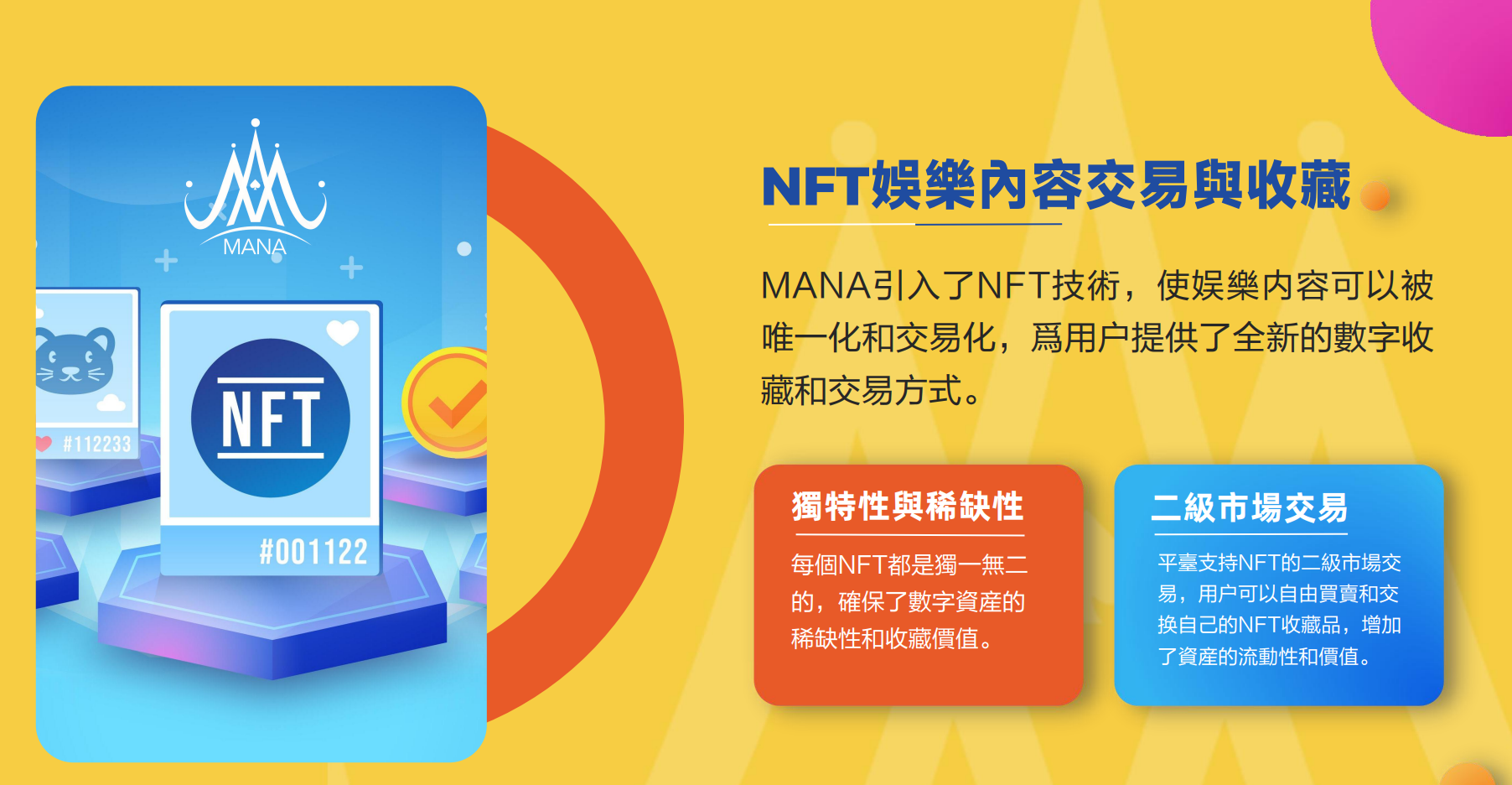 mana3NFT娱乐内容交易与收藏